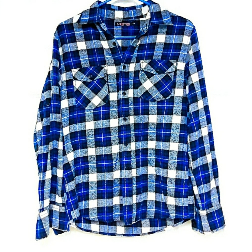 Plaid Flannel Button Down